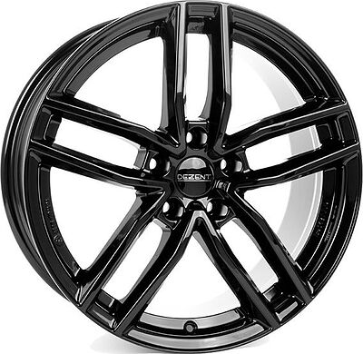 Dezent TR black 7x17 5x112 ET 48 Dia 70.1 Black