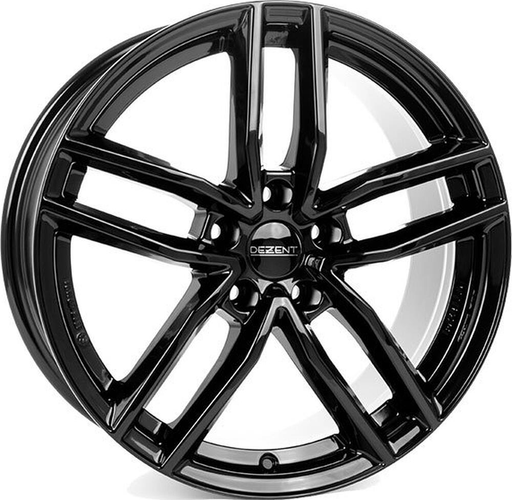 Dezent TR black 7x17 5x112 ET 38 Dia 70.1 Black