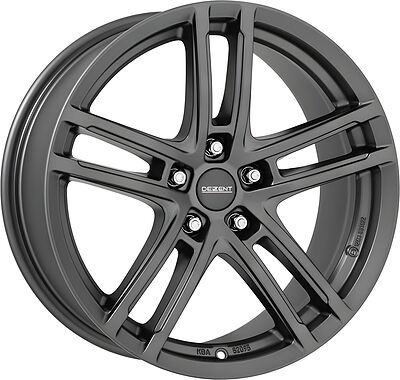 Dezent TZ graphite 7x17 5x112 ET 48 Dia 70.1 Grap_Matt