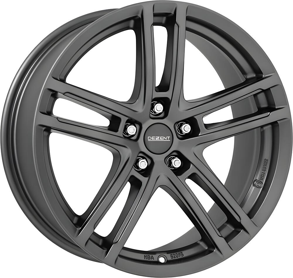 Dezent TZ graphite 7x17 5x108 ET 45 Dia 63.4 Grap_Matt