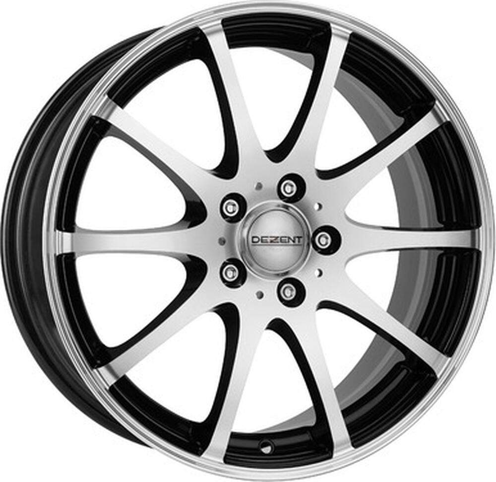 Dezent V 7x16 4x108 ET 25 Dia 65.1 dark