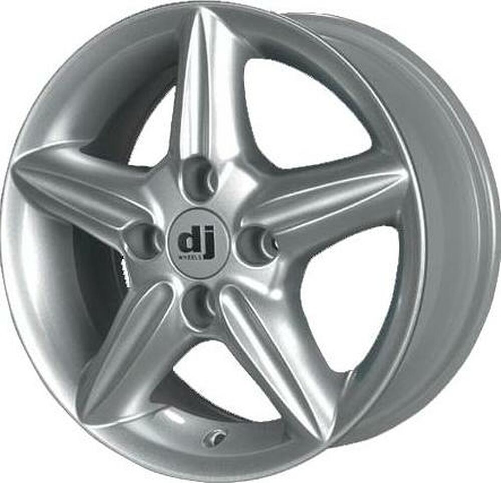 DJ 399 6x14 4x98 ET 35 Dia 67.1 silver