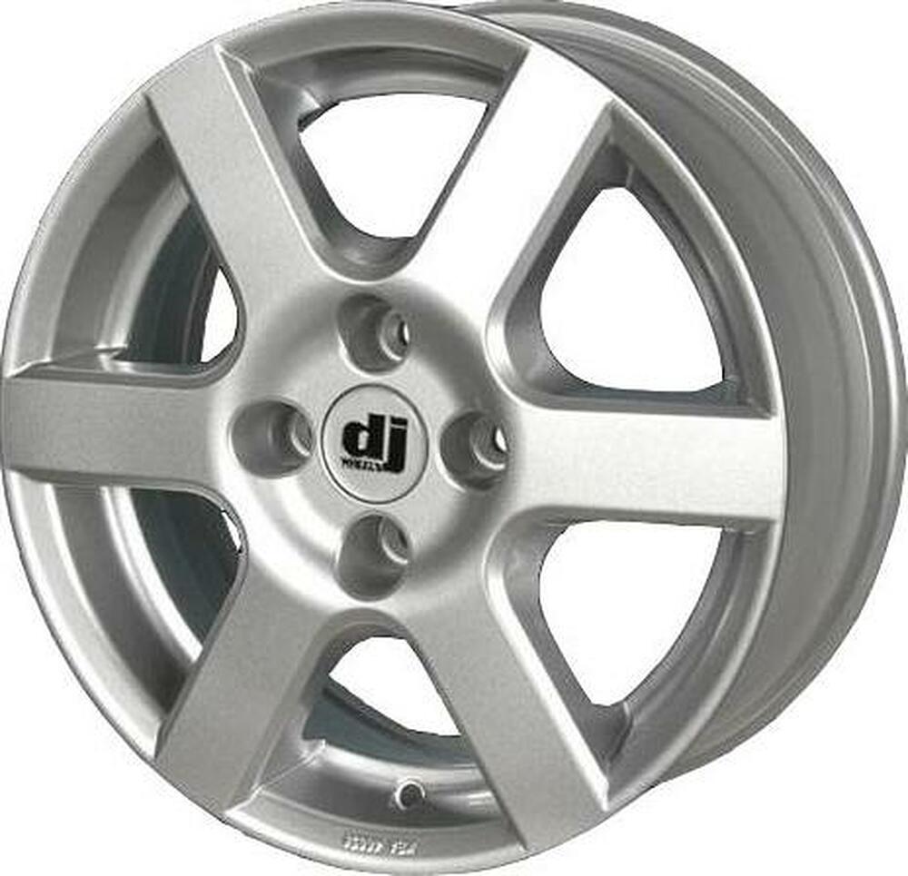 DJ 411 7x16 5x114.3 ET 50 Dia 70.4 silver