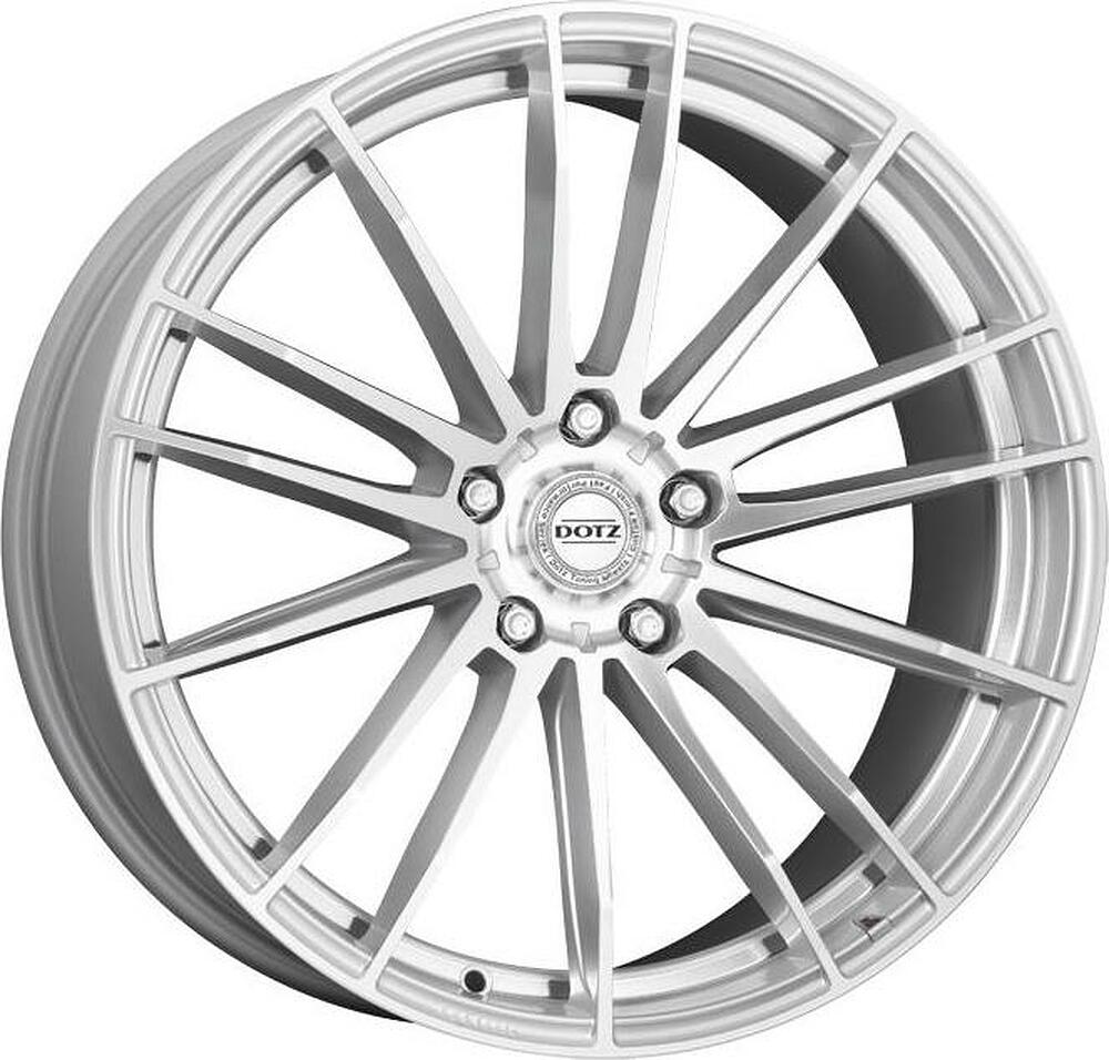 Dotz Fast Fifteen 8.5x19 5x120 ET 29 Dia 72.6 silver