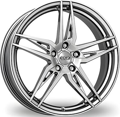 Dotz Interlagos shine 7.5x17 5x112 ET 40 Dia 70.1 HS