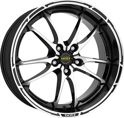 Dotz Tupac 8x18 5x112 ET 35 Dia 70.1 silver