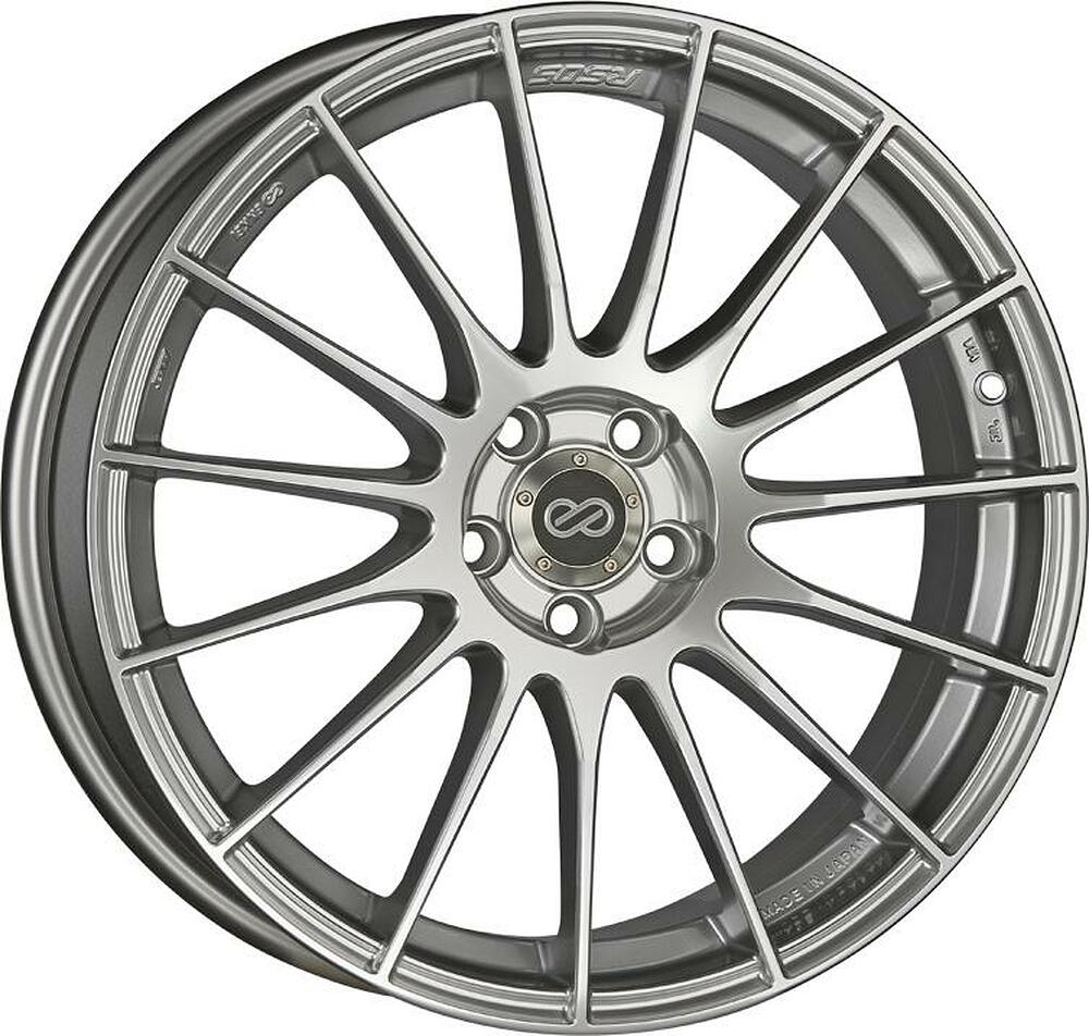 Enkei RS05 8x17 5x114.3 ET 35 Dia 75 silver