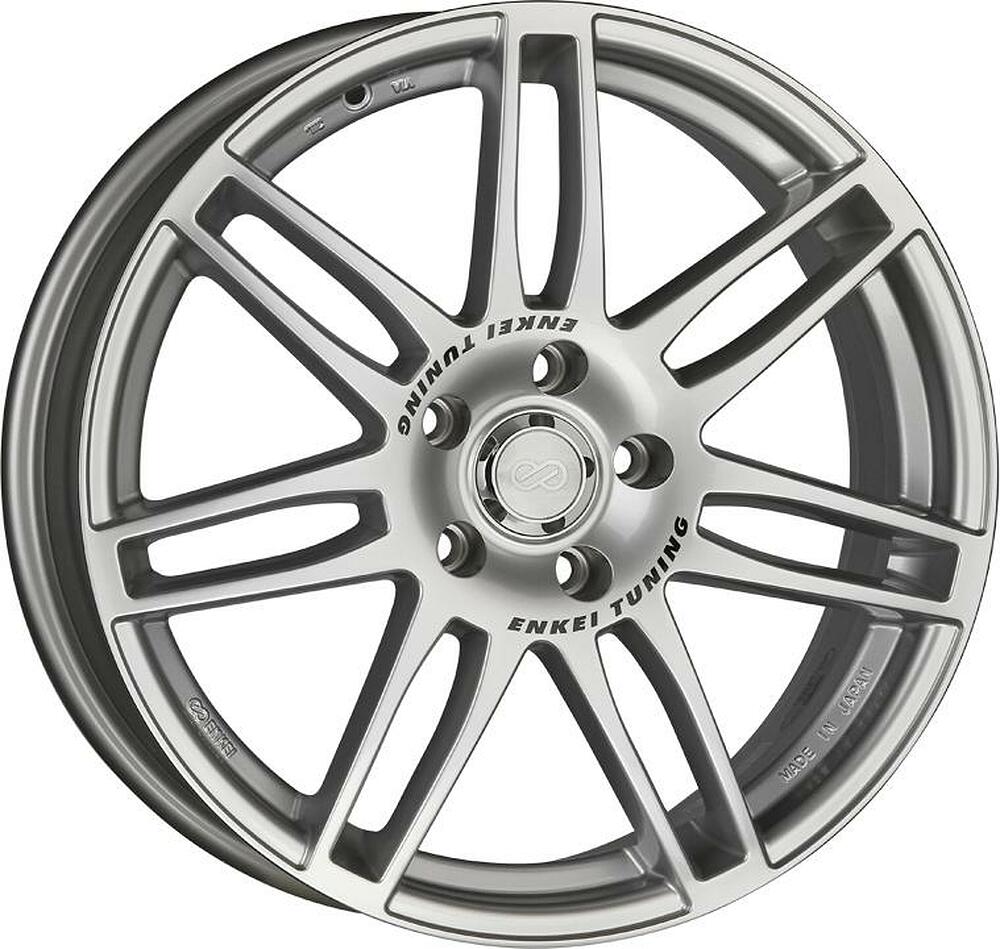 Enkei SC05 7x17 4x100 ET 40 Dia 75 silver
