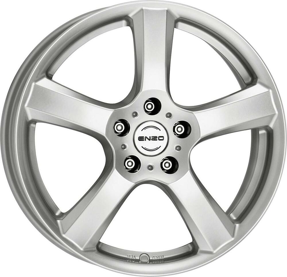 Enzo B 7.5x17 5x112 ET 45 Dia 66.6 silver