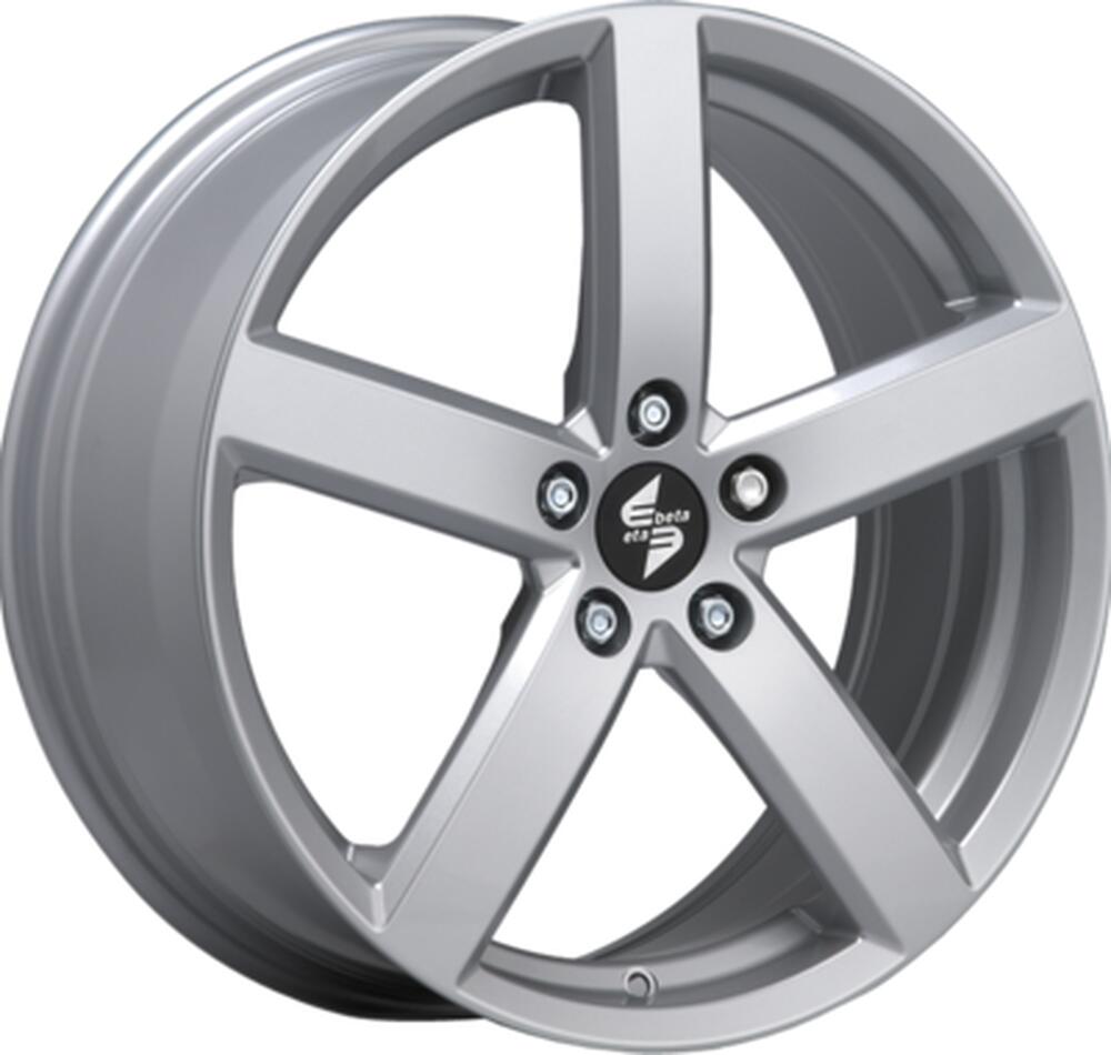 Eta Beta Eros 7x17 5x112 ET 56 Dia 66.6 Silver