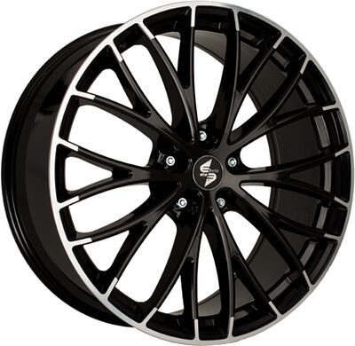 Eta Beta Piuma C 9.5x22 5x112 ET 35 Dia 78.1 Black Polish Special Edition