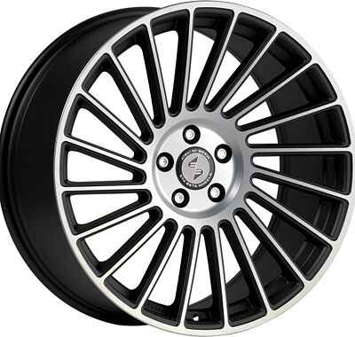 Eta Beta Venti-R 8.5x20 5x112 ET 25 Dia 78.1 Black Matt Polish