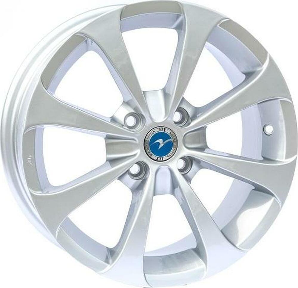 Fly F019 6.5x15 4x100 ET 45 Dia 73.1 silver