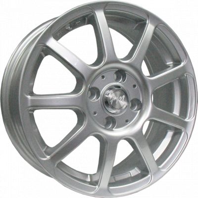 FM Wheels 1437 7x17 5x114.3 ET 45 Dia 60.1 silver