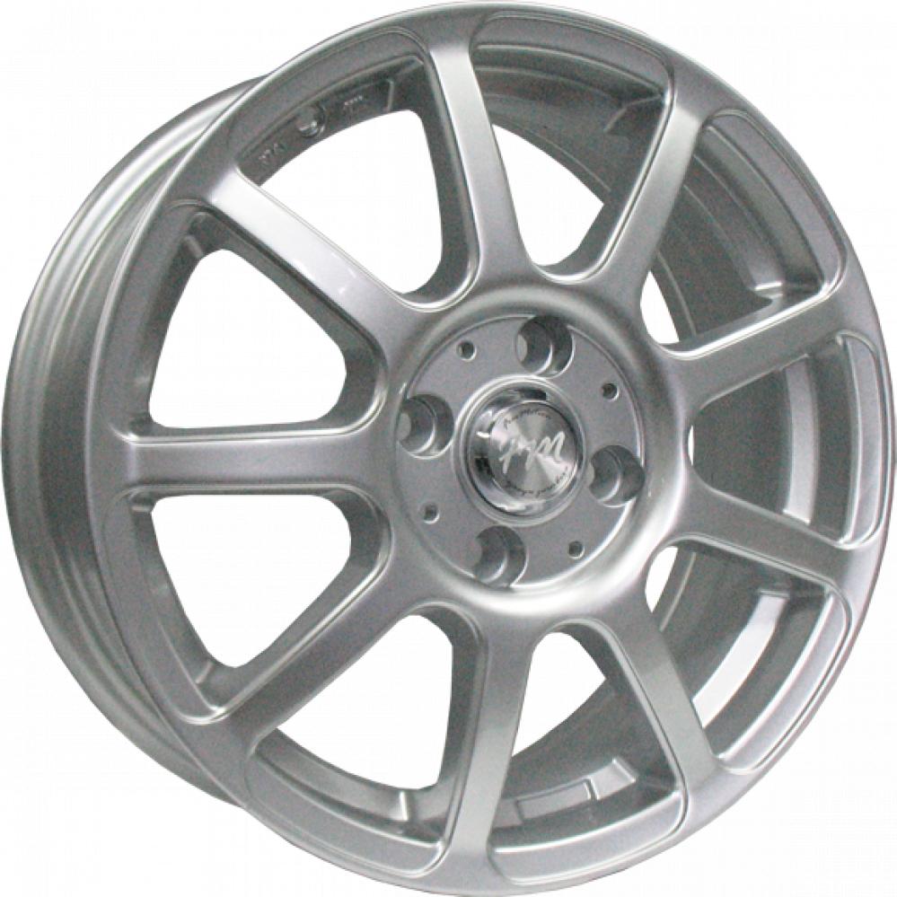 FM Wheels 1437 7x17 5x114.3 ET 46 Dia 67.1 silver