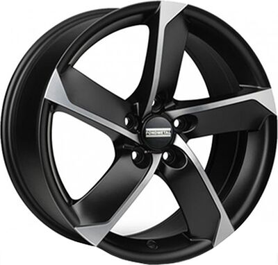 Fondmetal 7900 7x16 5x100 ET 35 Dia 67.2 Mat Black Polished
