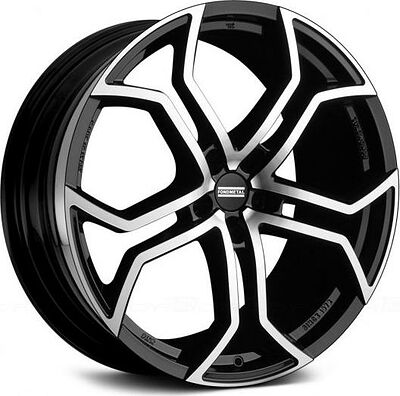 Fondmetal 9XR 9x20 5x112 ET 30 Dia 75 Black polished