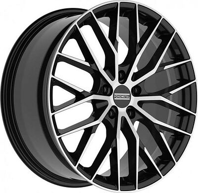 Fondmetal Makhai 9x21 5x112 ET 33 Dia 66.5 Black Glossy Machined