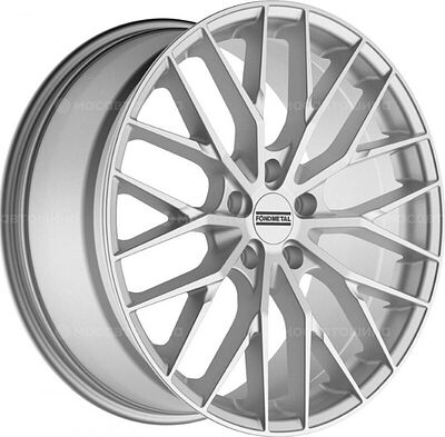 Fondmetal Makhai 8.5x19 5x112 ET 32 Dia 66.5 Glossy Silver