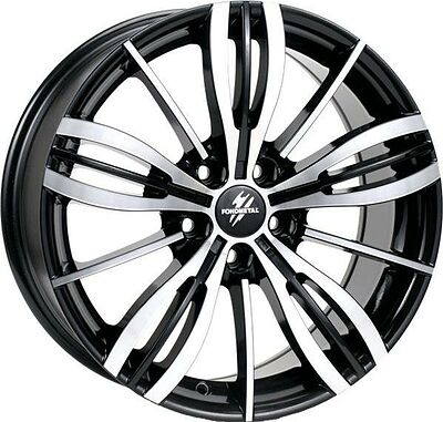 Fondmetal TPG1 7x16 5x100 ET 40 Dia 75 Black polished