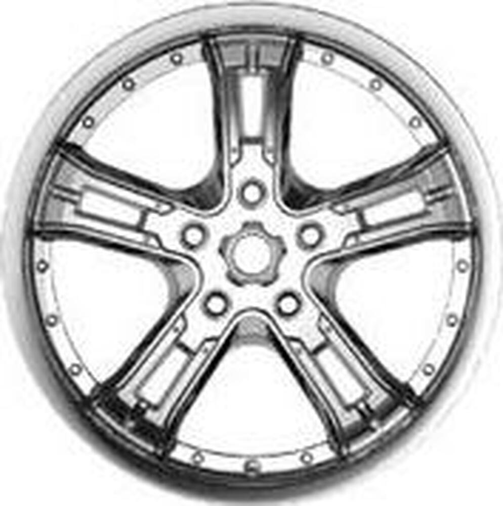 Forsage P1345 7.5x17 5x112 ET 35 Dia 73.1 Chrome