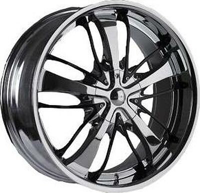 Forsage P8078 7.5x18 10x100 ET 45 Dia 73.1 chrome BP