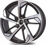 FR Replica A5366 8x18 5x112 ET 39 Dia 66.45 MBM FR Replica A5366 8x18 5x112 ET 39 Dia 66.45 MBM