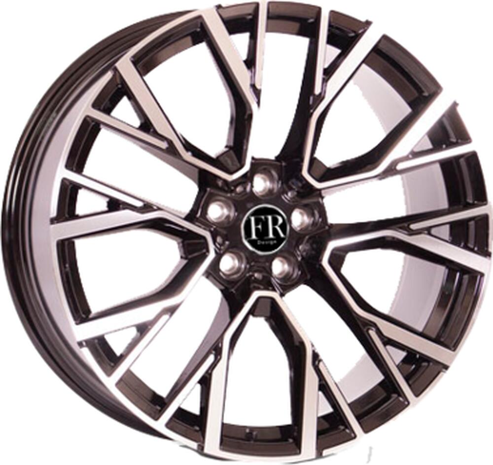 FR Replica B496 9.5x21 5x112 ET 37 Dia 66.6 BFP