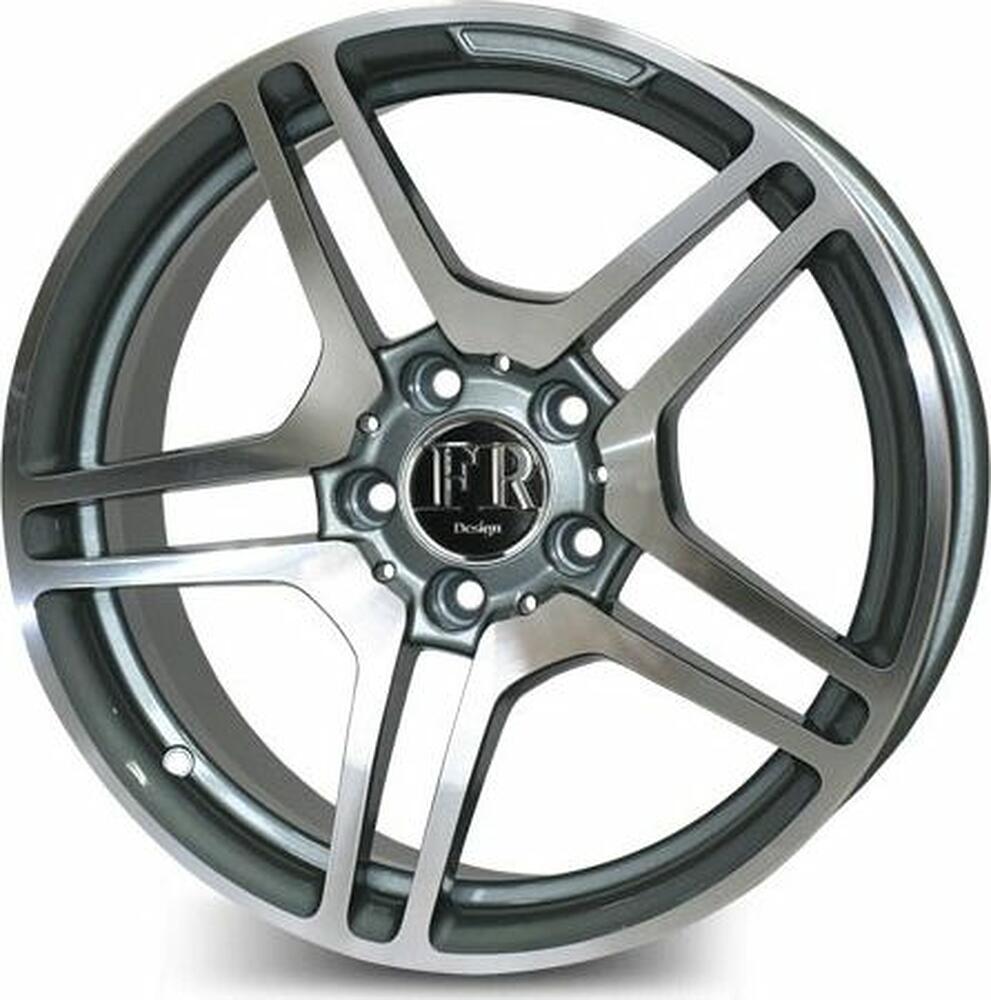 FR Replica MR87 8x17 5x112 ET 35 Dia 66.6 M/GRA