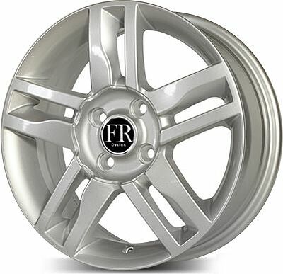 FR Replica RN677 6x15 4x100 ET 36 Dia 60.1 Silver