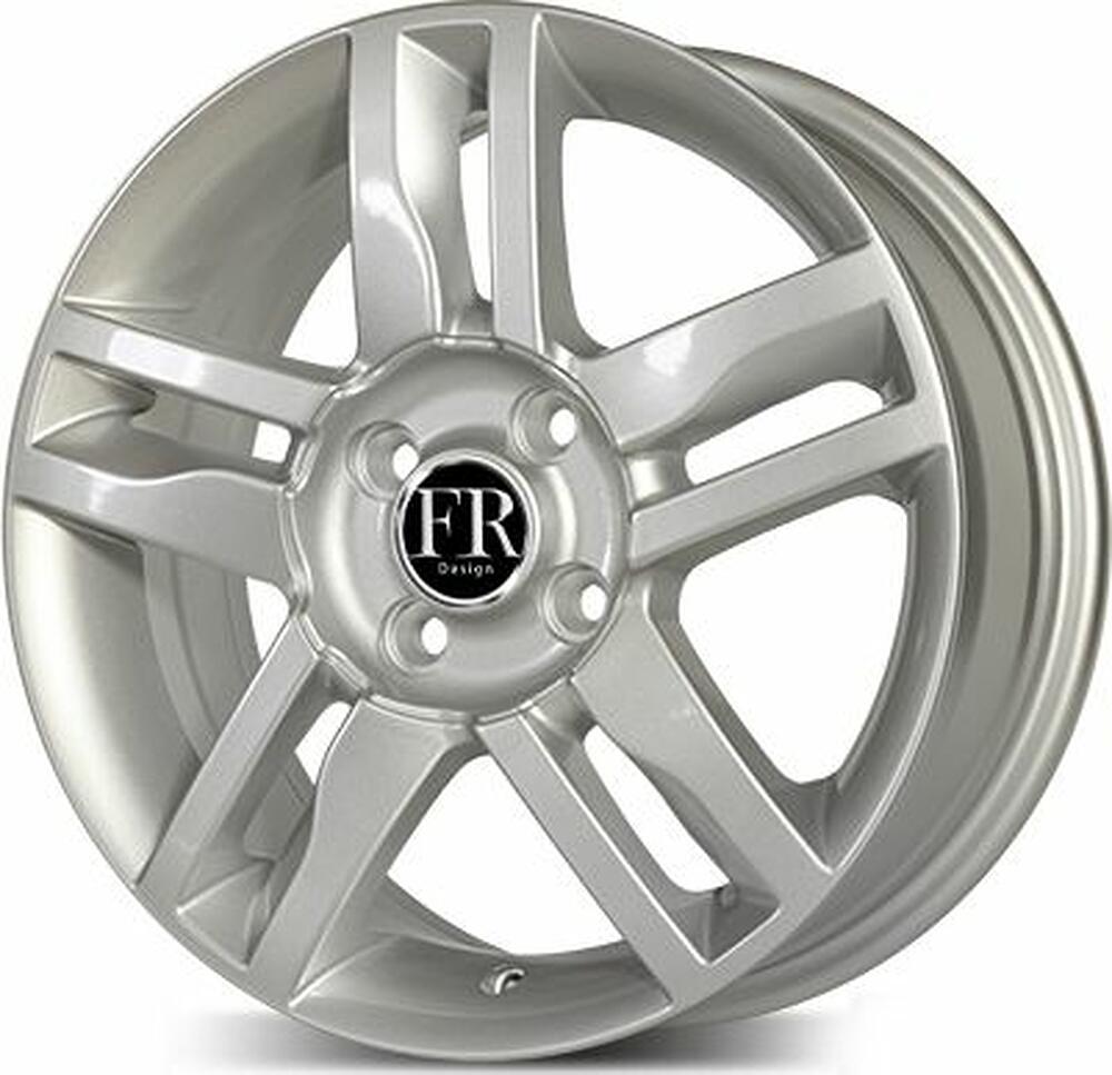 FR Replica RN677 6x15 4x100 ET 50 Dia 60.1 Silver