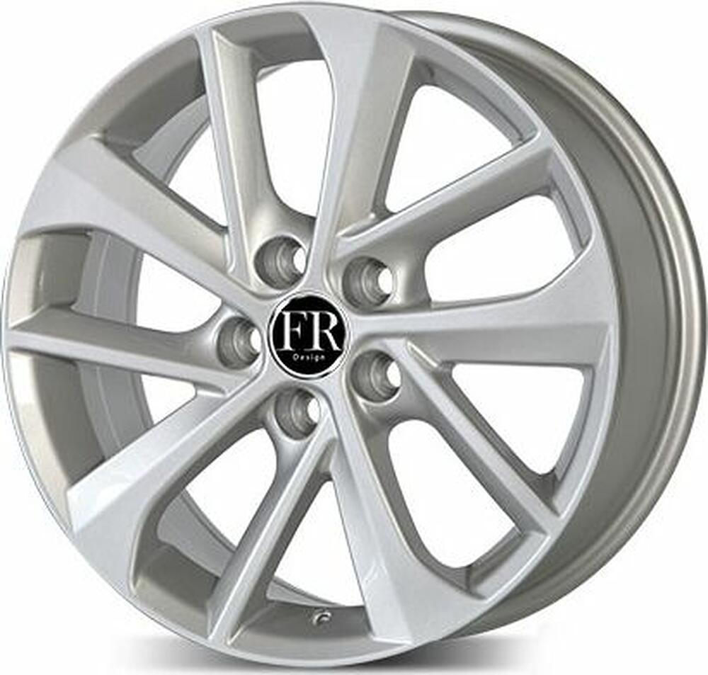 FR Replica TY5110 7x17 5x114.3 ET 39 Dia 60.1 Silver