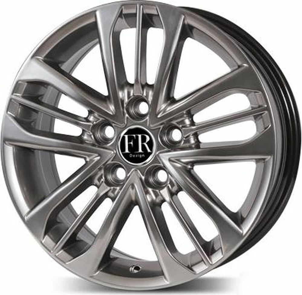FR Replica TY5134 7x17 5x114.3 ET 45 Dia 60.1 Silver