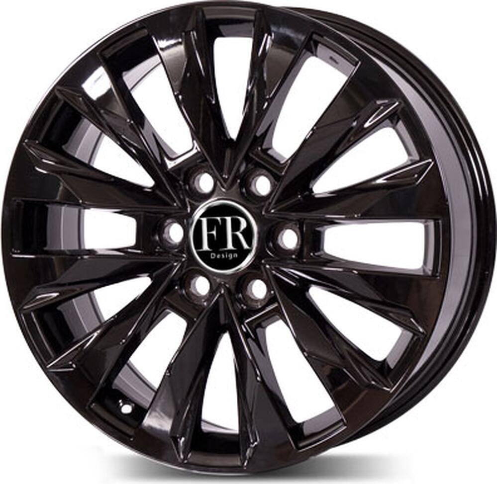 FR Replica TY5558 8.5x20 6x139.7 ET 60 Dia 95.1 Black