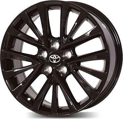 FR Replica TY721 TY222 7x18 5x114.3 ET 45 Dia 60.1 B (Black)