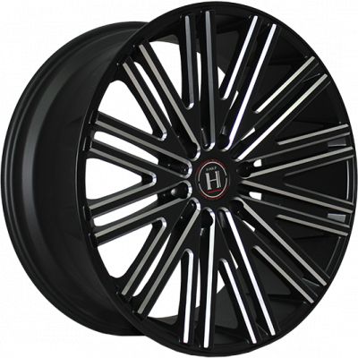 Harp Y-112 9.5x22 6x139.7 ET 30 Dia 78.1 absolute-black__precision-milling