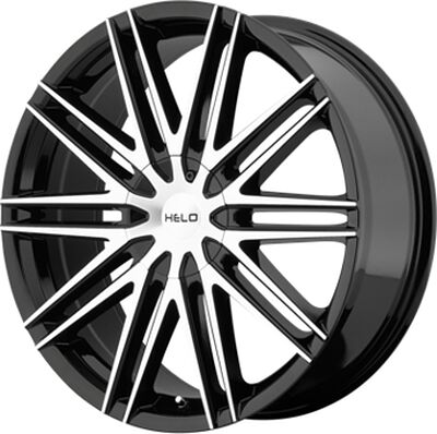 Helo HE880 8x20 5x114 ET 42 Dia 72 Black/Machined