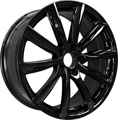 Hengde F1084 8x19 5x120 ET 42 Dia 74.1 Gloss Black