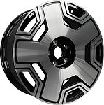 Hengder F5138 8.5x19 5x114.3 ET 38 Dia 67.1 MB
