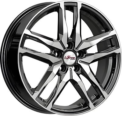 iFree Бомбей 6.5x18 5x108 ET 52 Dia 60.1 блэк джек