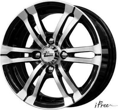 iFree Фриланс 5.5x13 4x100 ET 39 Dia 67.1 блэк джек