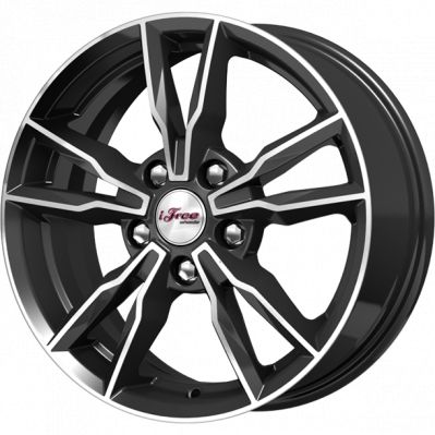 iFree Икигай 6x16 5x114 ET 45 Dia 60 Блэк Джек