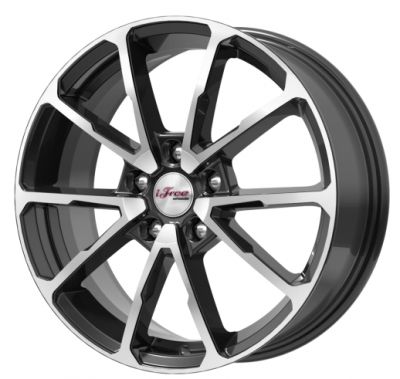iFree Джет 6.5x16 5x114.3 ET 46 Dia 67.1 BK