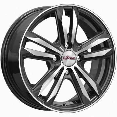 iFree Маскот 6x15 4x100 ET 45 Dia 67.1 блэк джек