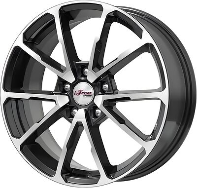 iFree Skibidi 6x17 5x114 ET 50 Dia 67 Блэк Джек