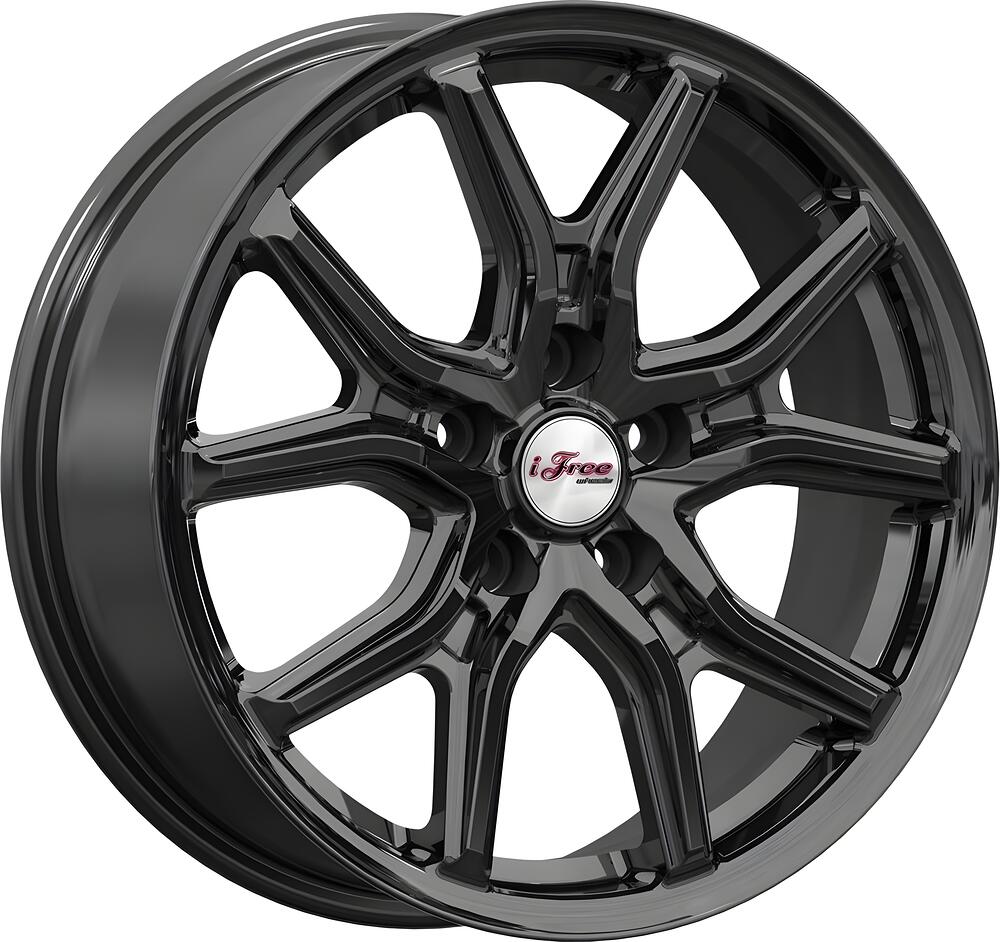 iFree Страйк 6.5x17 5x112 ET 33 Dia 57.1 BK