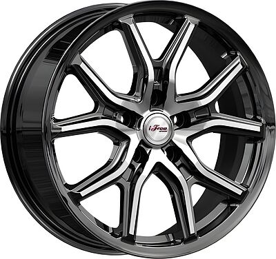 iFree Страйк 6.5x17 5x108 ET 33 Dia 60.1 блэк джек