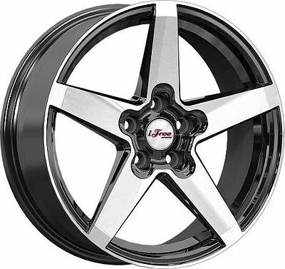 iFree Токен 6.5x17 5x108 ET 33 Dia 60.1 блэк джек