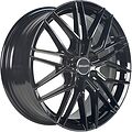 Inch FA8539 7x17 5x108 ET 45 Dia 63.4 Gloss Black Machined Face