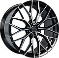 Inch GA8532 9x21 5x108 ET 38.5 Dia 63.4 Gloss Black Machined Face